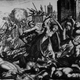 Circa 1551, Hungarian women defending their town against the Turks.